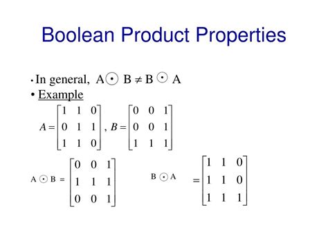Boolean Matrix Theory and Applications Doc